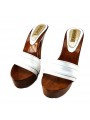 WHITE CLOGS MADE IN ITALY