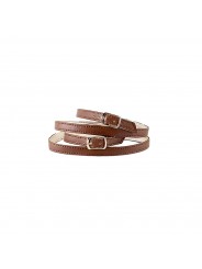 LEATHER BROWN STRAPS FOR CLOGS