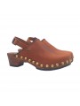 LOW SWEDISH CLOGS WITH STRAP