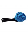 FLOWER WRAP CHIGNON BLUE HAIR 2PZ