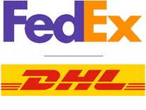 Schneller Versand mit DHL/FedEx